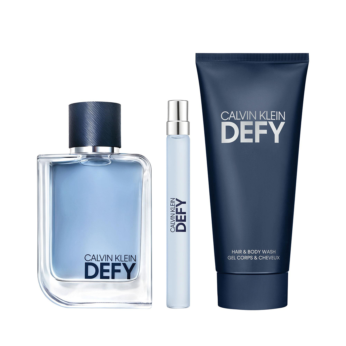 ck defy edt set (set de perfume para hombre)